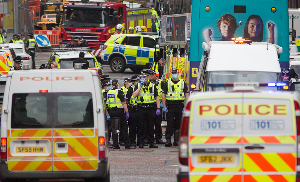 Messerattacke in Glasgow (Bild: Robert Perry/AFP)