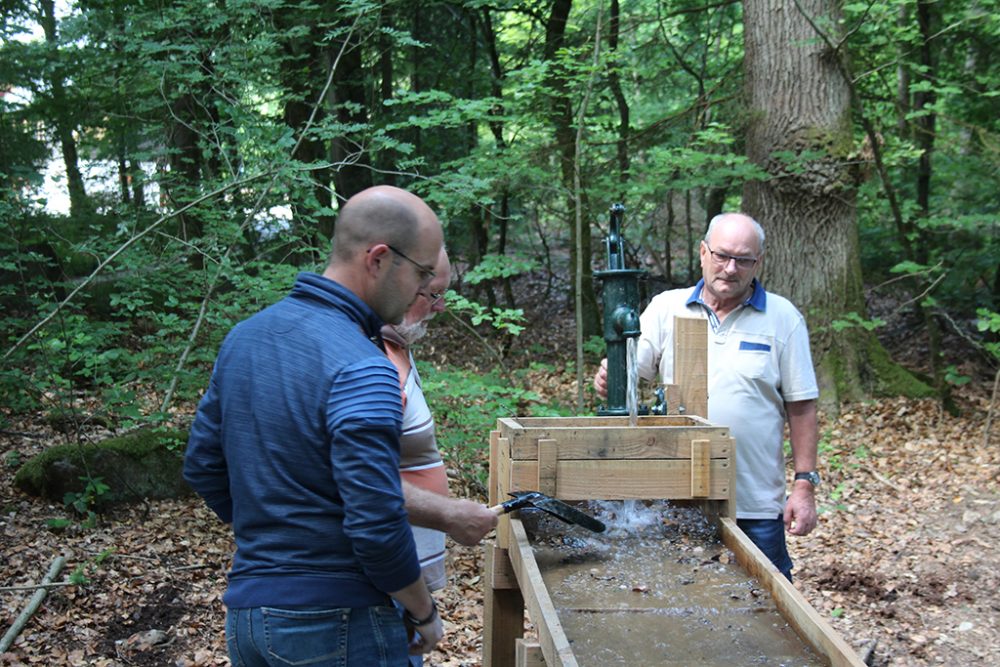 Montenau erweckt Goldsuche zum Leben (Bild: Andreas Lejeune/BRF)