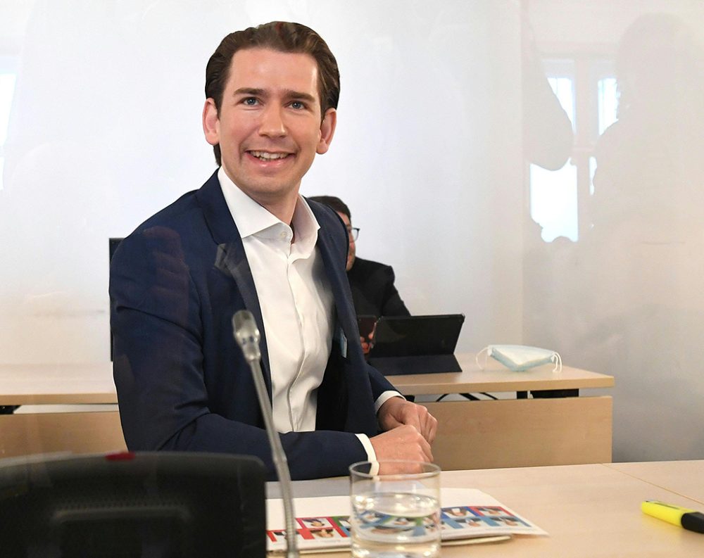 Österreichs Kanzler Sebastian Kurz (Bild: Helmut Fohringer/APA/AFP)