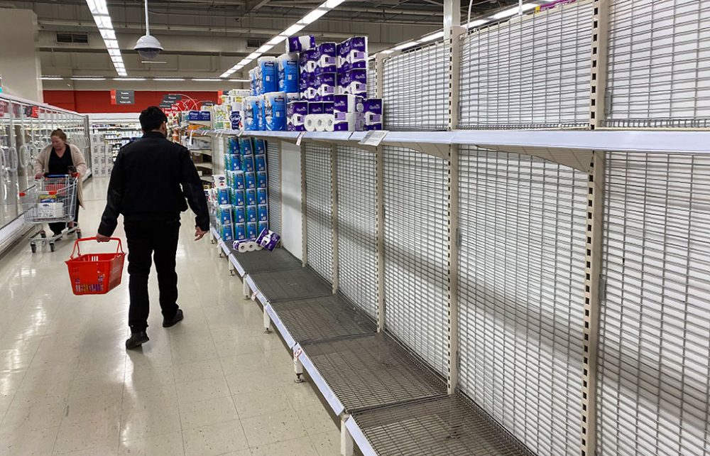 Supermarkt in Melbourne am Freitag, 26. Juni (Bild: William West/AFP)