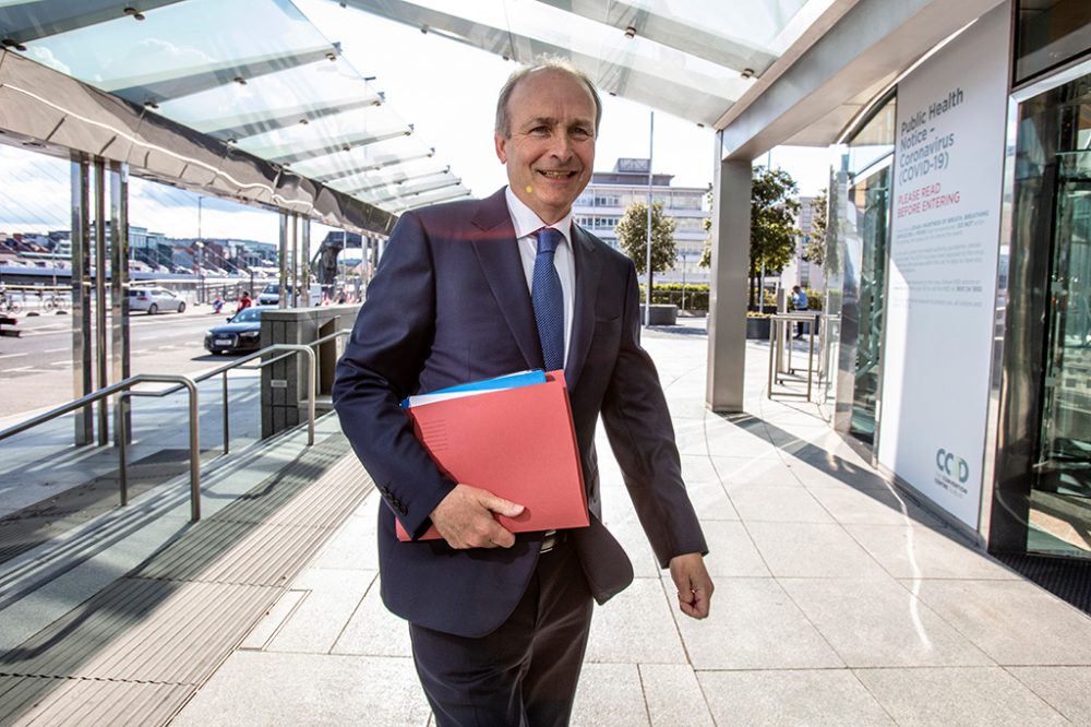 Irlands Regierungschef Micheál Martin (Archivbild: Paul Faith/AFP)