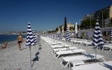 Am Strand von Nizza (Bild: Valery Hache/AFP)