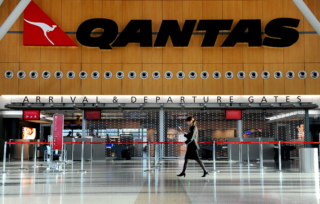 Qantas (Bild: Tracey Nearmy/EPA)