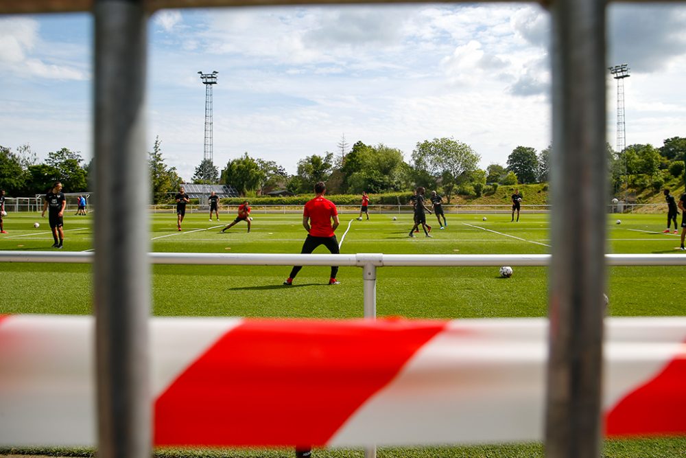 Trainingsauftakt der AS Eupen (Bild: Bruno Fahy/Belga)