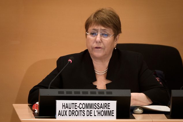 UN-Kommissarin für Menschenrechte Michelle Bachelet