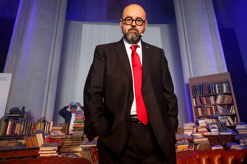 Der spanische Schriftsteller Carlos Ruiz Zafón am 17.11.2016 in Barcelona (Bild: Pau Barrena/AFP)