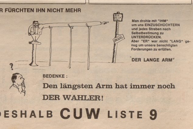 C.U.W. wirbt mit "Selbstbestimmung" statt "langem Arm" (Bild: SAE)