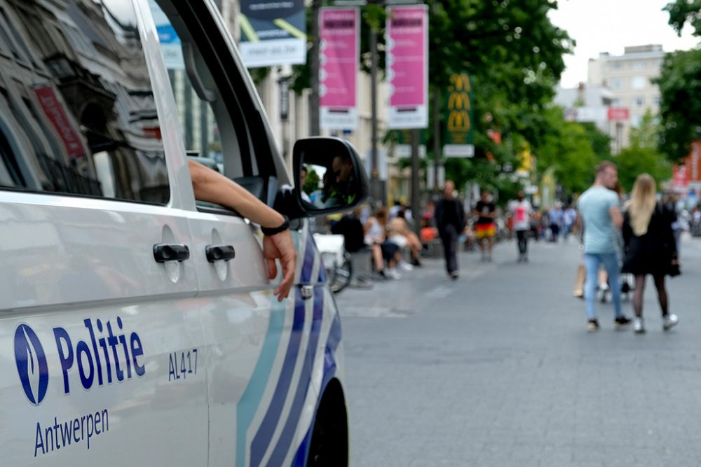 Polizei in Antwerpen (Bild: Dirk Waem/Belga)