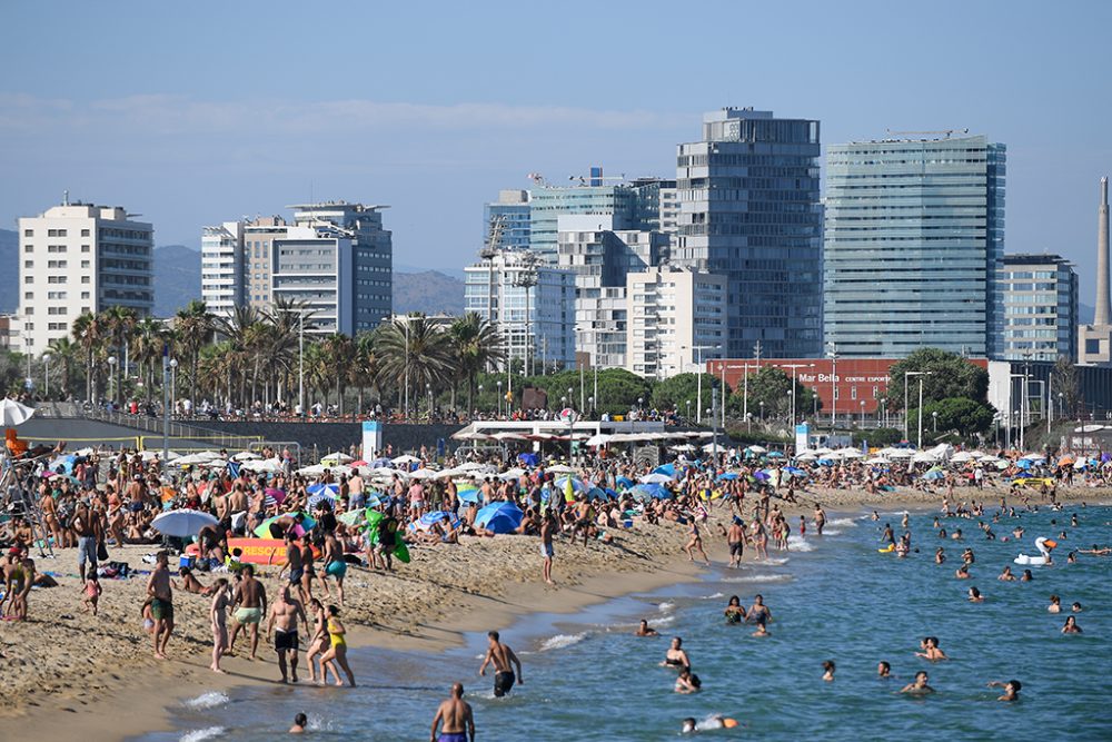 Bogatell-Strand von Barcelona