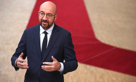 EU-Ratspräsident Charles Michel (Bild: Francisco Seco/POOL/AFP)