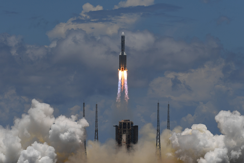China schickt seine erste Rakete zum Mars (Archivbild: Noel Celis/AFP)