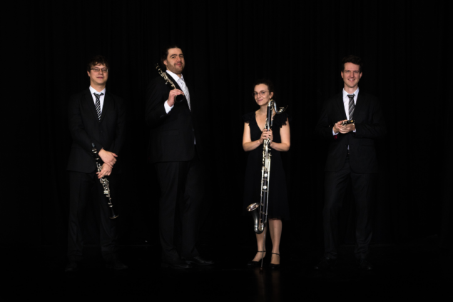 Das Klarinettenquartett "Clarnival" (Bild: Alexandre Mhiri)