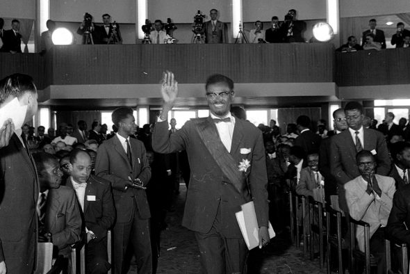 Premierminister Patrice Lumumba 1960 (Bild: Belga-Archiv)