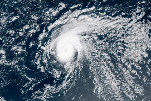 Hurrikan (Archivbild: NOAA/AFP)