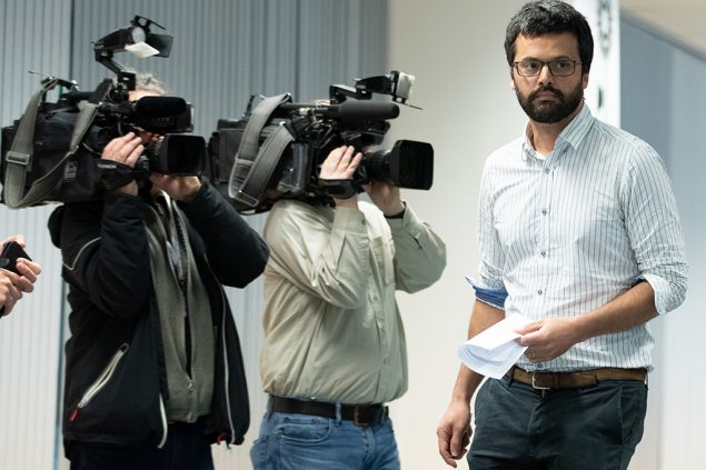 Der Virologe und ehemalige Sprecher des Nationalen Krisenzentrums Emmanuel André (Bild: Benoît Doppagne/Belga)