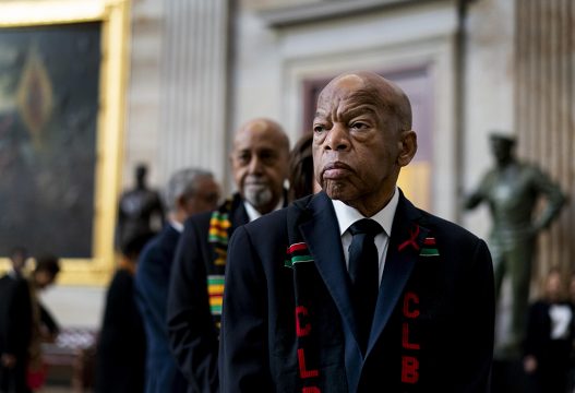 Der amerikanische Bürgerrechtler und Kongressabgeordnete John Lewis (Bild: Melina Mara/GETTY IMAGES NORTH AMERICA/AFP)