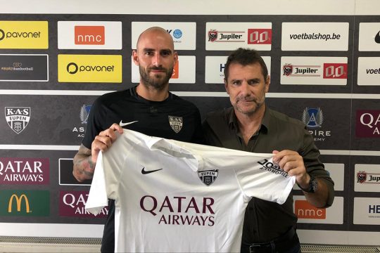 Jonathan Heris und Jordi Condom (Bild: AS Eupen)