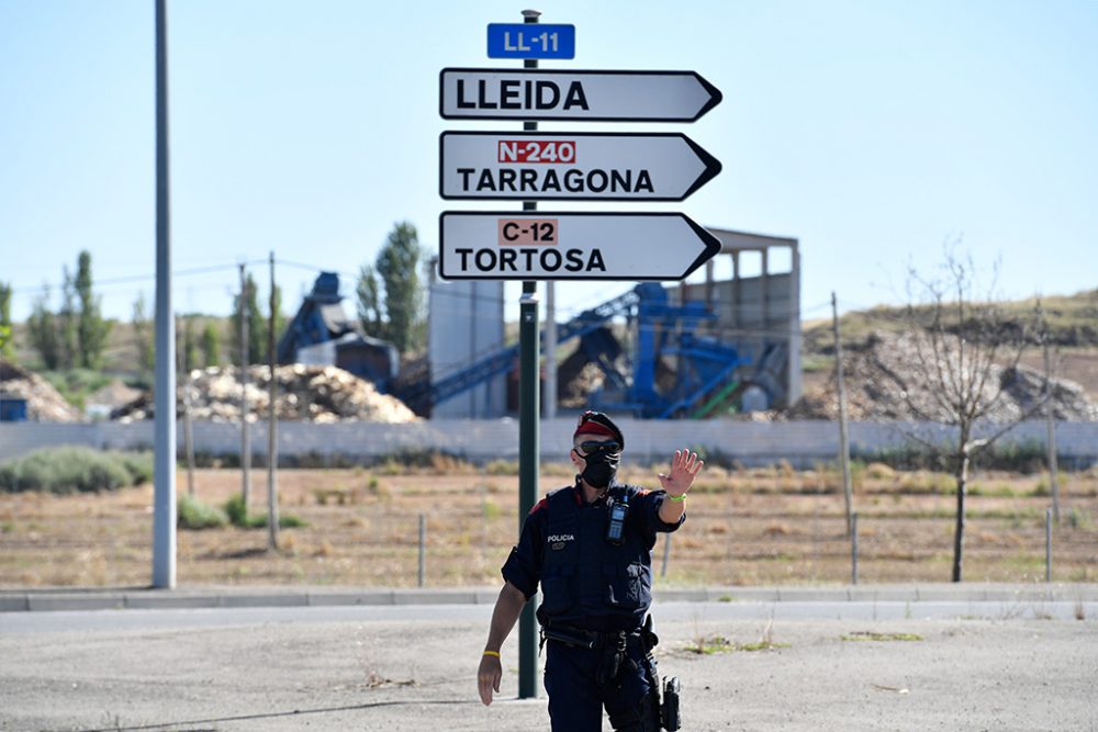 Lleida in Katalonien (Bild: Pau Barrena/AFP)