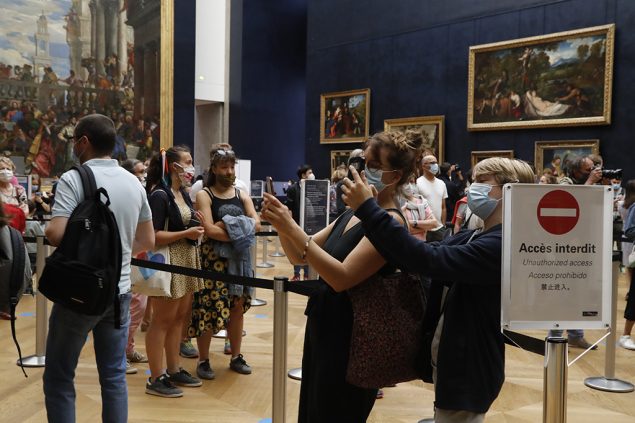 Louvre in Paris wieder geöffnet
