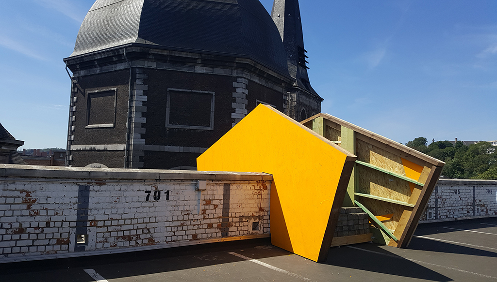 "Kunst im öffentlichen Raum" in Lüttich (Bild: Jessica Defgnee/Belga)