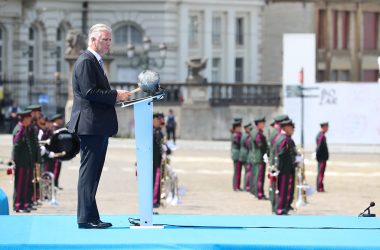 21. Juli 2020: Ein etwas anderer Nationalfeiertag in Brüssel (Bild: Benoît Doppagne/Belga)