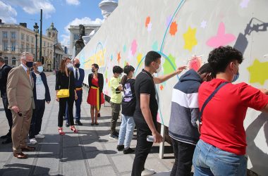 21. Juli 2020: Ein etwas anderer Nationalfeiertag in Brüssel (Bild: Nicolas Maeterlinck/Belga)