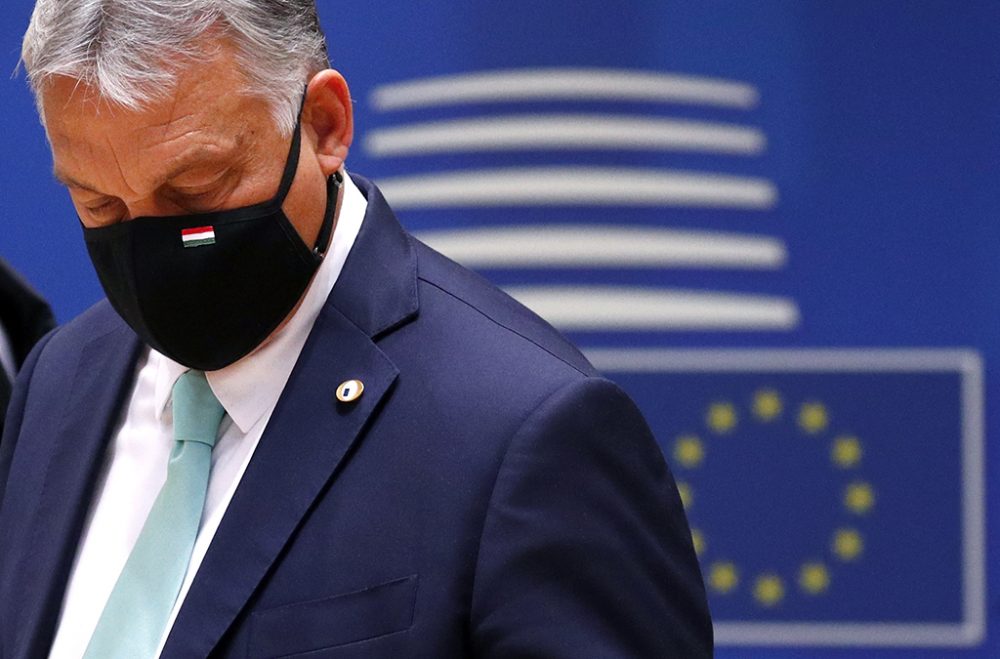 Viktor Orban beim EU-Sondergipfel in Brüssel