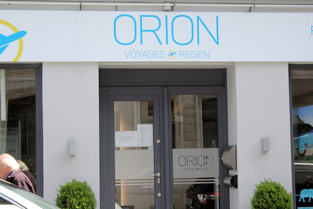 Reisebüro Orion in Eupen (Archivbild: Sarah Dederichs/BRF)