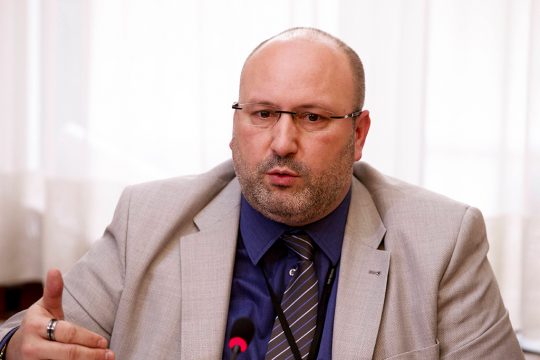 Der stellvertretende Administrateur général des Staatsschutzes, Pascal Pétry (Bild: Nicolas Maeterlinck/Belga)