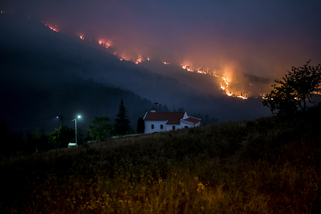 Waldbrand in Vale da Cuba, Castelo Branco (Bild: Patricia De Melo Moreira/AFP)