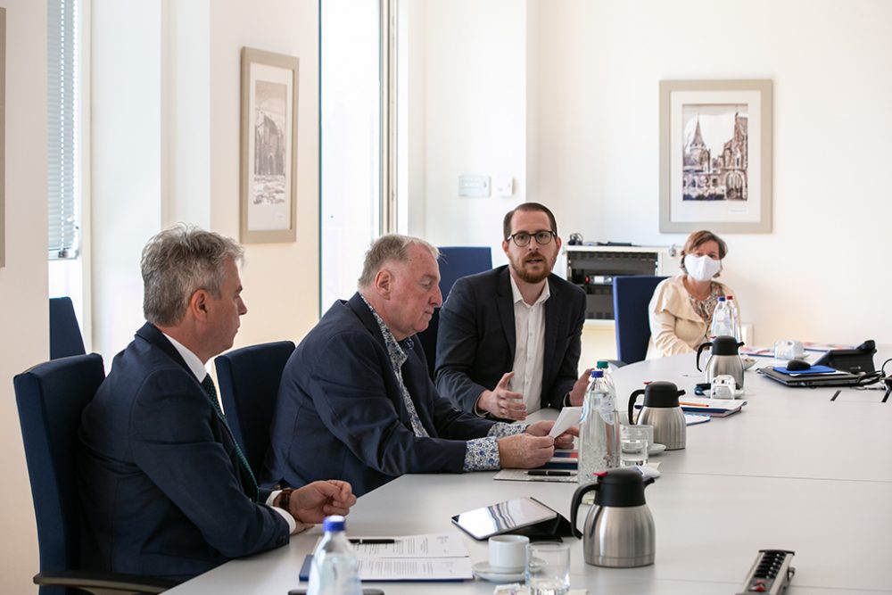 Pressekonferenz zum PDG-Sonderausschuss (Bild: PDG)