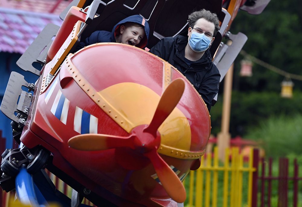 Der Freizeitpark Walibi (Bild: Eric Lalmand/Belga)