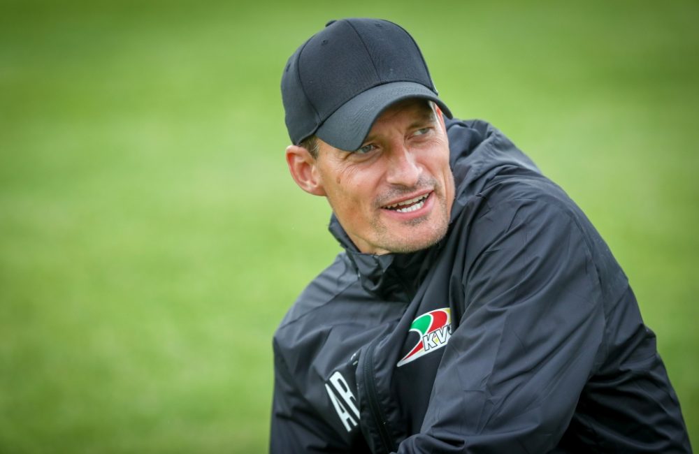 Alexander Blessin, Trainer des KV Ostende (Archivbild: Virginie Lefour/Belga)