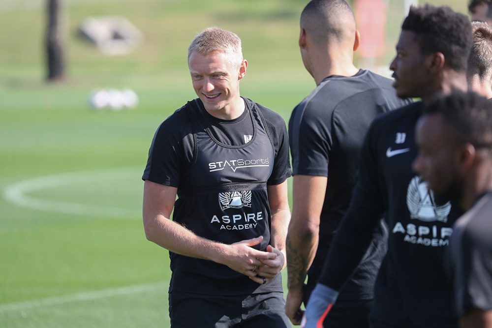 Andreas Beck beim Trainingslager im Januar 2020 in Doha (Bild: Bruno Fahy/Belga)