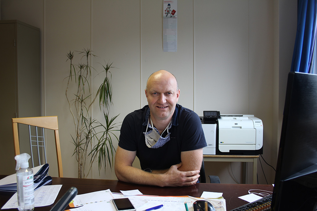 Philippe Noel, Direktor des Bischöflichen Instituts in Büllingen (Bild: Andreas Lejeune/BRF)
