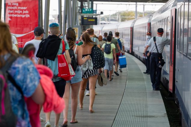 Bahnhof in Oostende (Bild: Nicolas Maeterlinck/Belga)