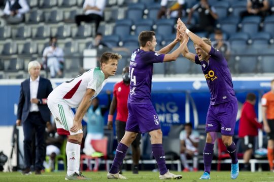 Beerschot feiert den Titel in der 1. Division B (Bild: Kristof Van Accom/Belga)