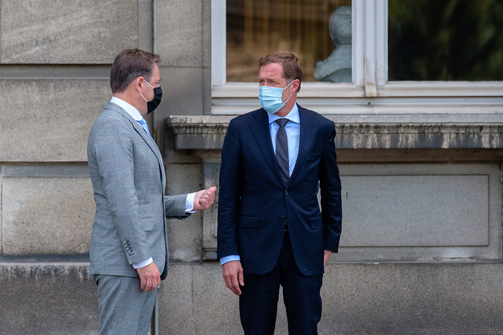 Bart De Wever und Paul Magnette (Bild: Nicolas Maeterlinck/Belga)