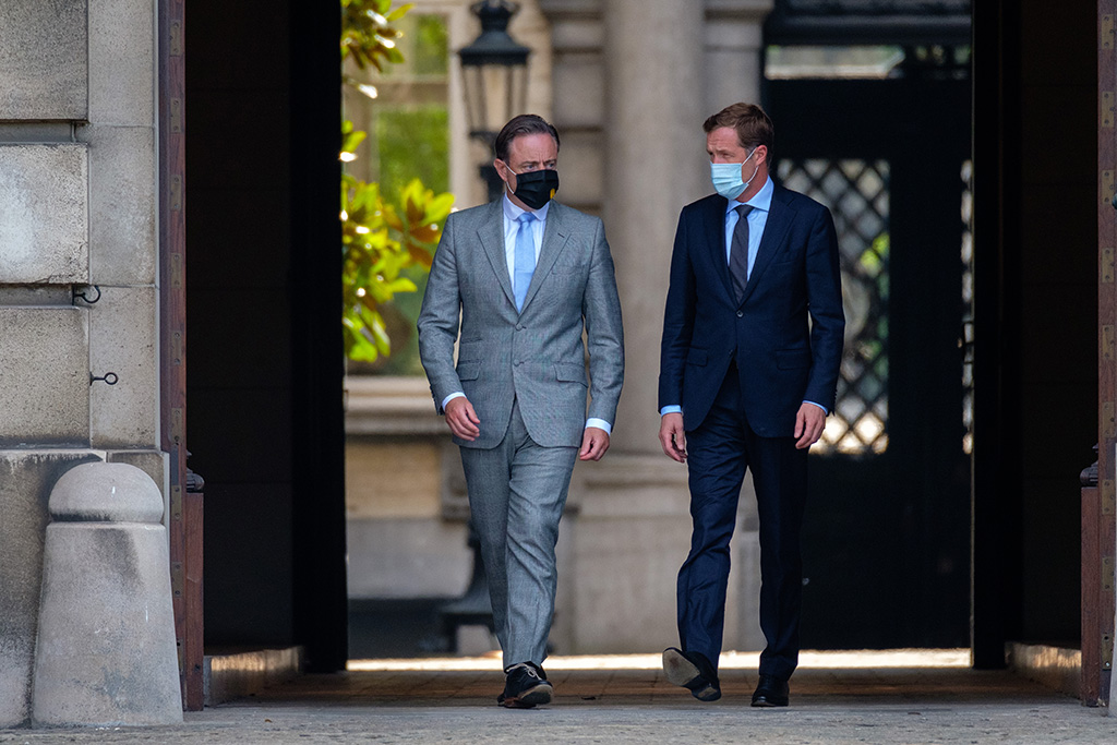 Bart De Wever und Paul Magnette (Bild: Nicolas Maeterlinck/Belga)