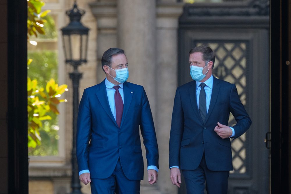 Bart De Wever und Paul Magnette (Bild: Nicolas Maeterlinck/Belga)