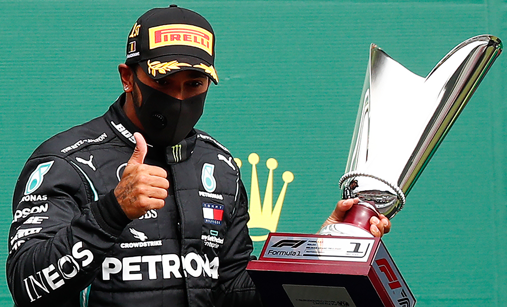 Lewis Hamilton gewinnt auch in Spa-Francorchamps (Bild: François Renoir/Pool/AFP)