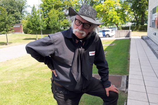 Hubert Vom Venn kandidiert für "Die Partei" (Bild: Manuel Zimmermann/BRF)