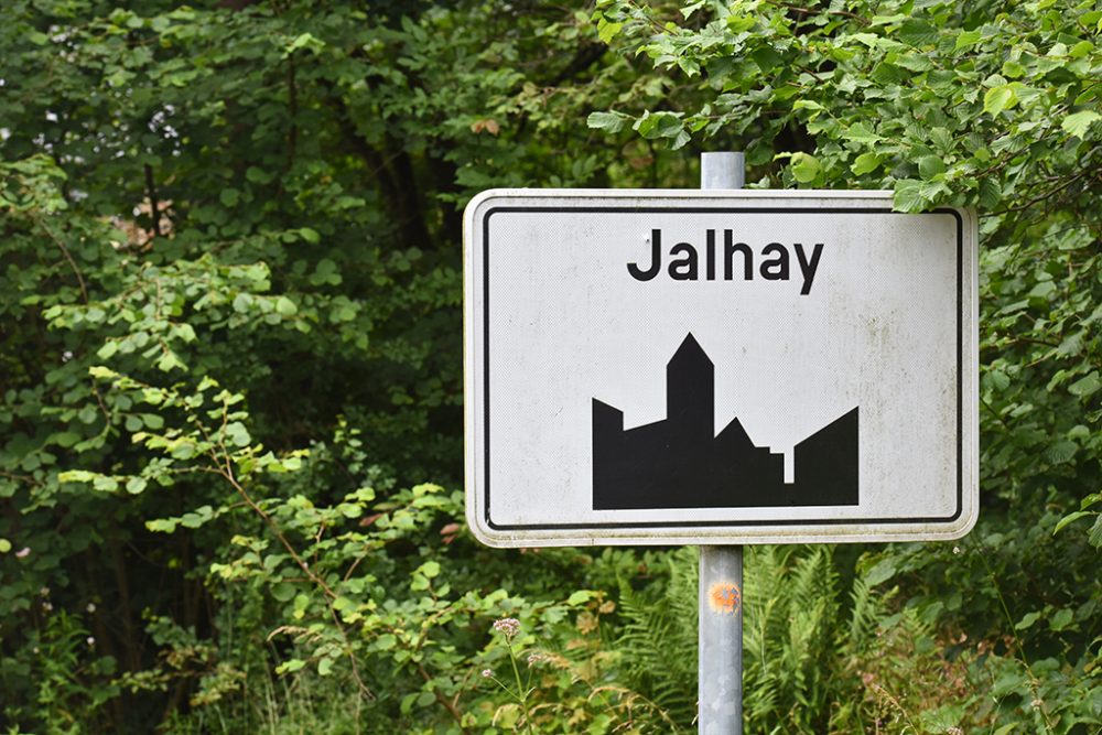 Ortschild von Jalhay