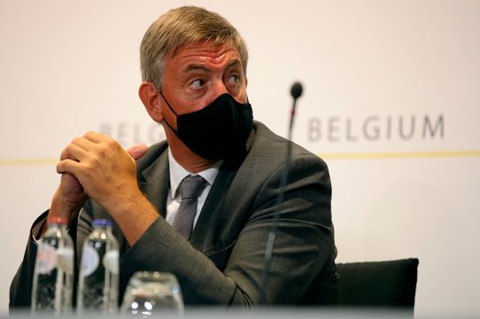 Der flämische Ministerpräsident Jan Jambon (Archivbild: Olivier Matthys/Pool/Belga)