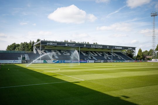 Das Kehrweg-Stadion in Eupen (Archivbild: Bruno Fahy/Belga)