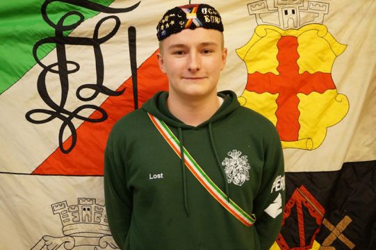 Maxim Luxen, Präsident der deutschsprachigen Studentenvereinigung "Eumavia" (Bild: privat)