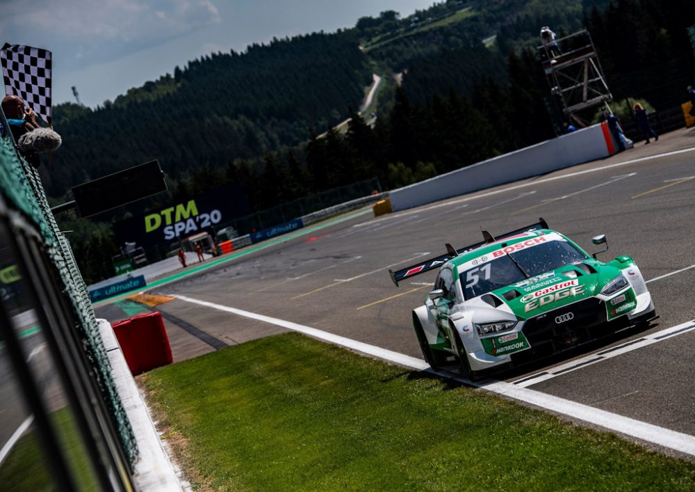 Nico Müller gewinnt den DTM-Auftakt in Spa (Bild: Audi Communications Motorsport / Malte Christians)