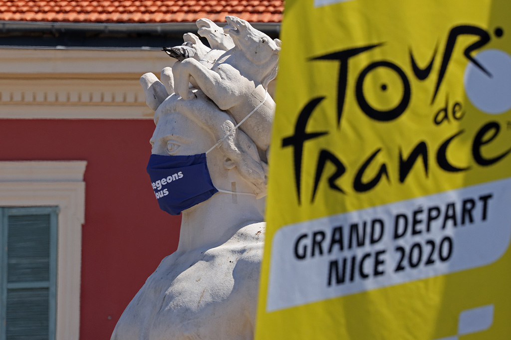 Nizza ist Startort der 107. Ausgabe der Tour de France (Bild: Kenzo Tribouillard/AFP)
