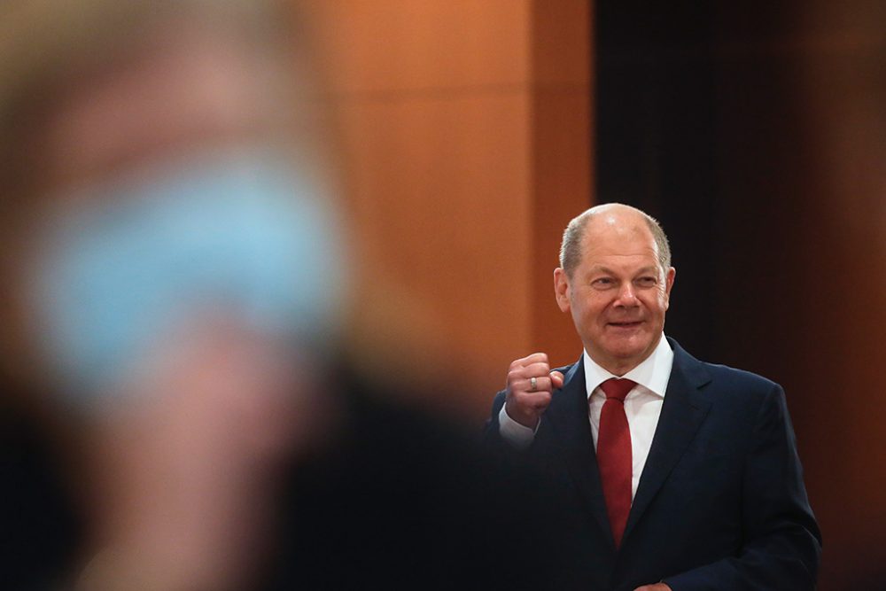 Vizekanzler Olaf Scholz (Bild: Markus Schreiber/Pool/AFP)