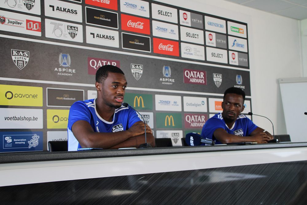 Julien Ngoy und Mamadou Koné (Bild: Robin Emonts/BRF)